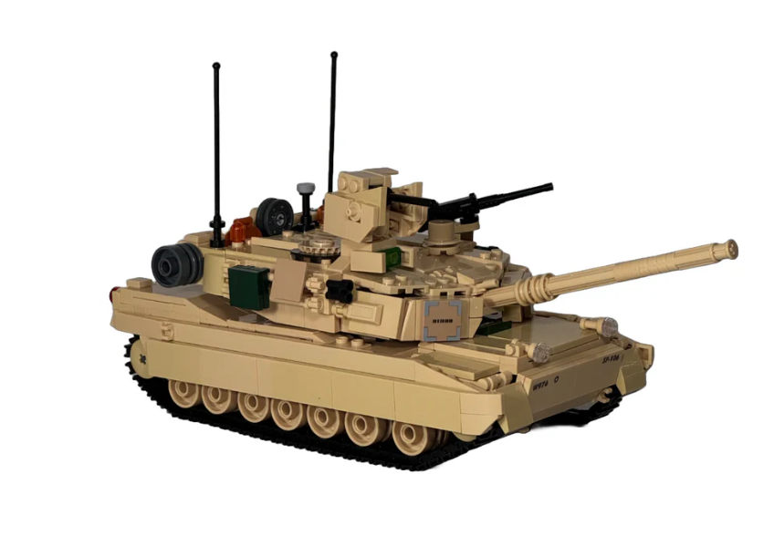 Abrams 1A2 – Vue d’ensemble – Kit blocs
