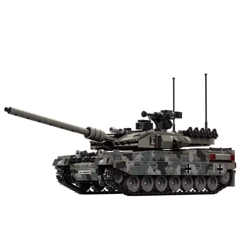 Leopard 2A7 – Vue d’ensemble – Kit blocs