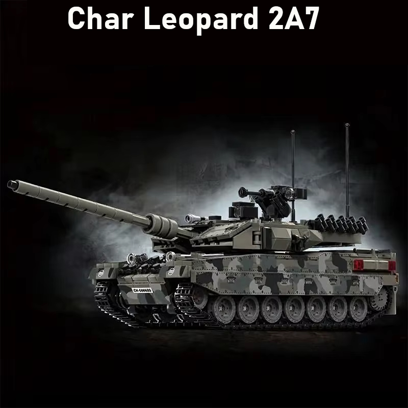 Leopard 2A7 – Vue d’ensemble – Kit blocs