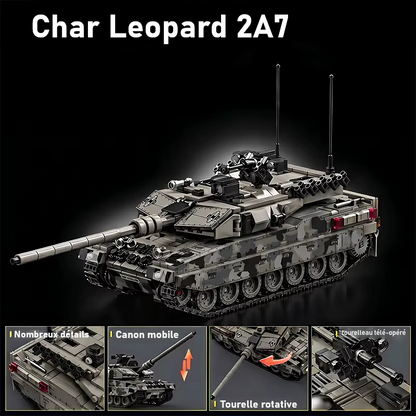 Leopard 2A7 – détails - multiples – Kit blocs
