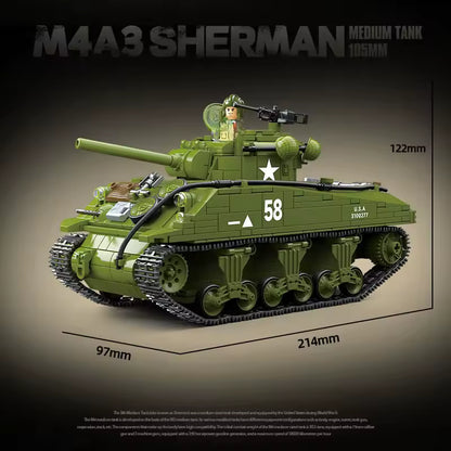 M4A3 char sherman vue dimensions details