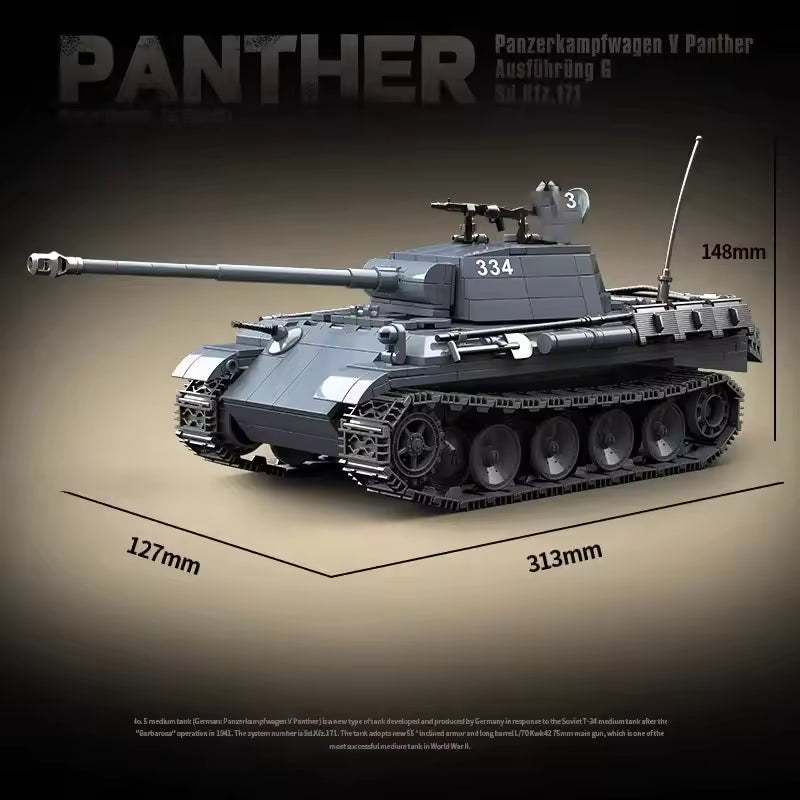 Chanr Panther vue dimensions battlebricks