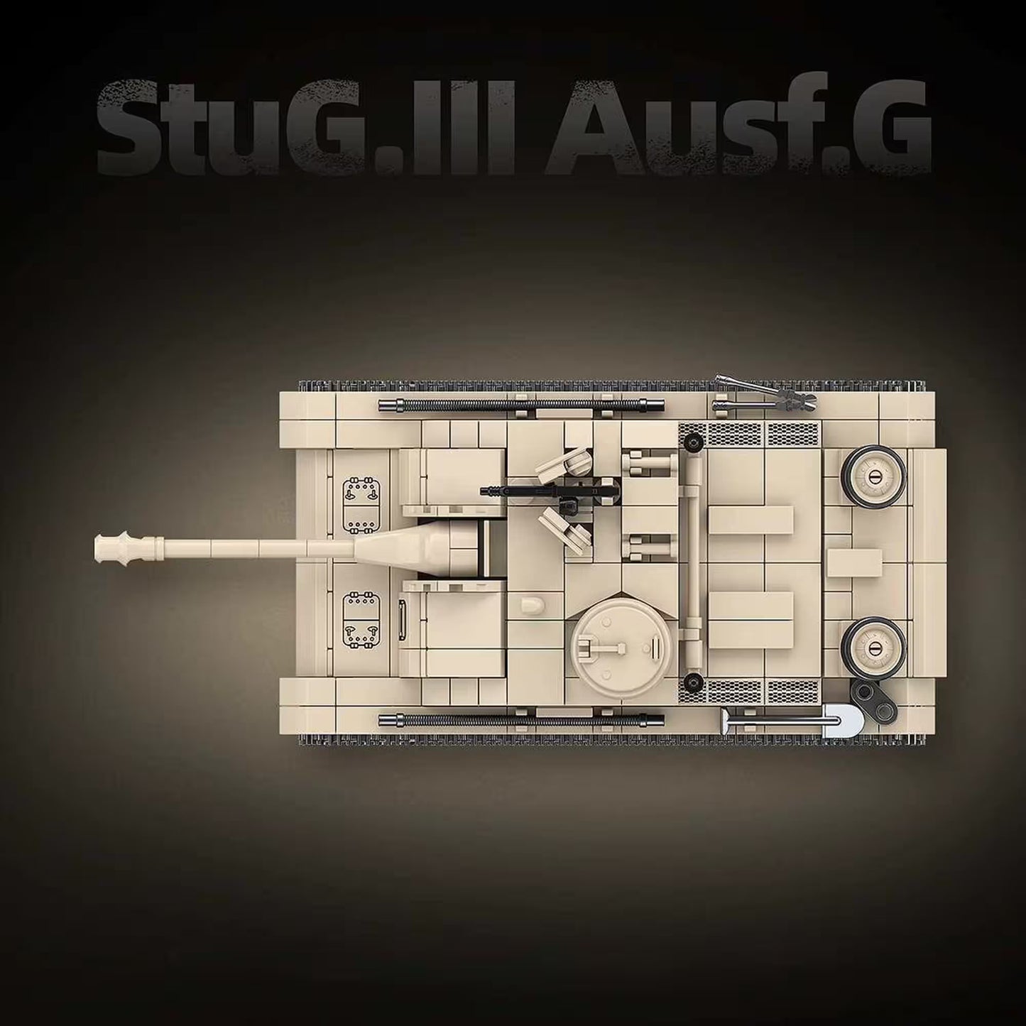Sturmgeschütz III - Canon d'assaut allemand | Kit blocs (940 pièces)