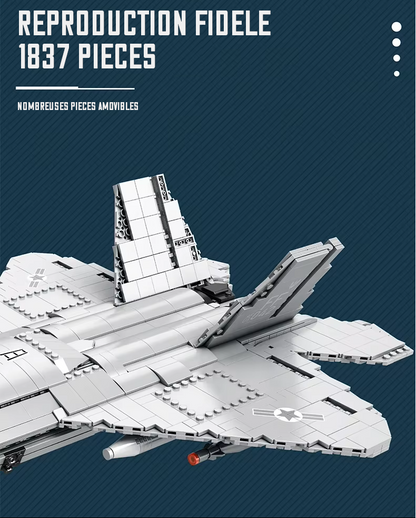 F‑22 Raptor – Détail queue – Kit blocs