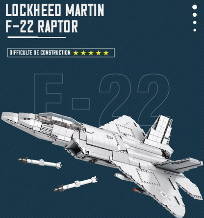 F‑22 Raptor – Mise en scène – Kit blocs