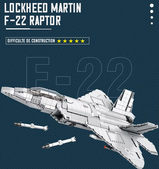 F‑22 Raptor – Mise en scène – Kit blocs