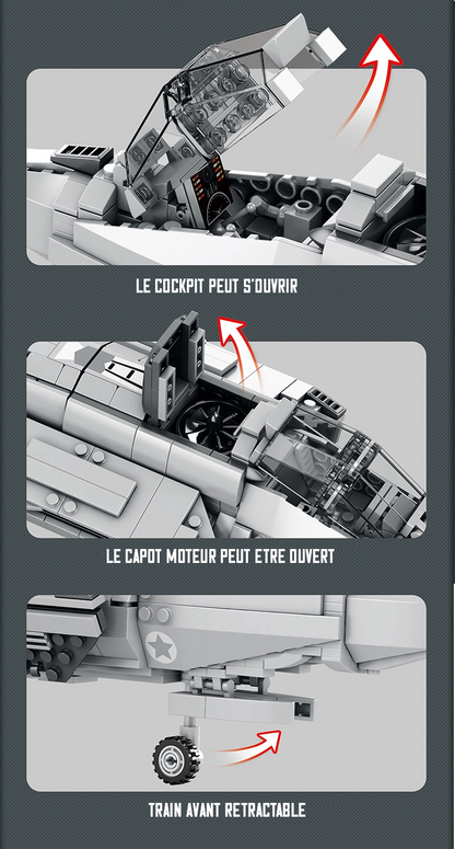F‑35 Lightning II – Détails multiuples  – Kit blocs