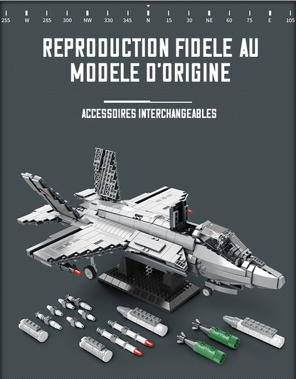 F‑35 Lightning II – Vue d’ensemble armement – Kit blocs