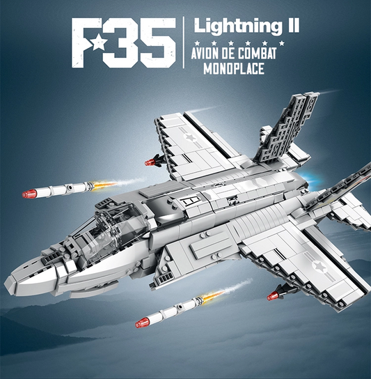 F‑35 Lightning II – Mise en scène – Kit blocs