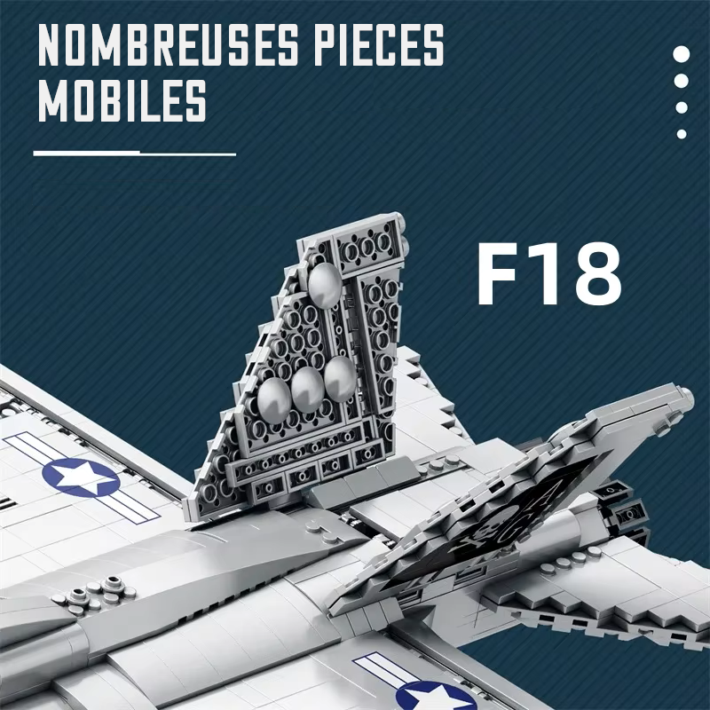 F/A‑18 – Détail queue – Kit blocs