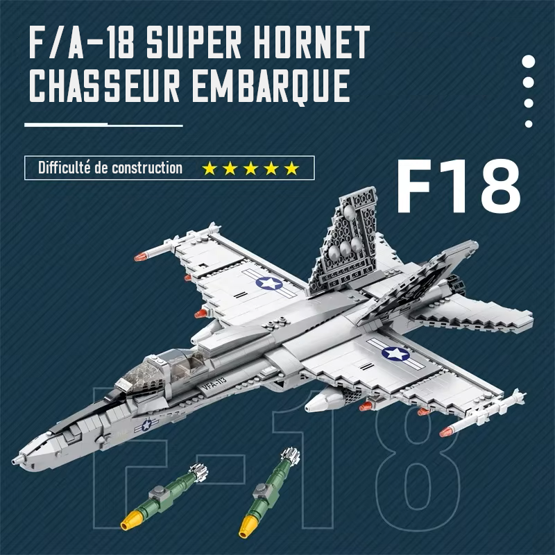 F/A‑18 – Vue d’ensemble – Kit blocs