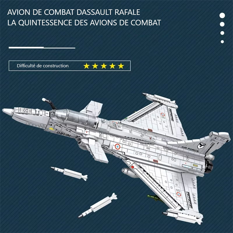 Rafale – Vue d’ensemble – Kit blocs